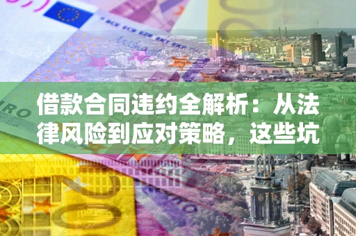 武汉借款合同违约全解析：从法律风险到应对策略，这些坑别再踩！