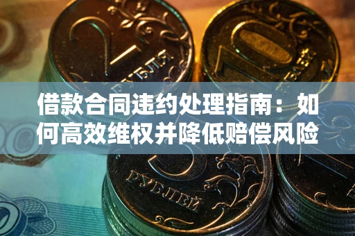 武汉借款合同违约处理指南：如何高效维权并降低赔偿风险？