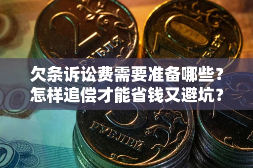 武汉欠条诉讼费需要准备哪些？怎样追偿才能省钱又避坑？