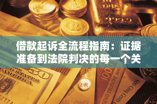 武汉借款起诉全流程指南：证据准备到法院判决的每一个关键步骤