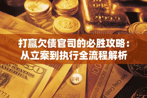 武汉打赢欠债官司的必胜攻略：从立案到执行全流程解析