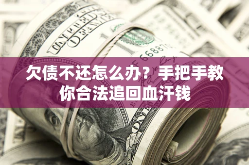武汉欠债不还怎么办?手把手教你合法追回血汗钱 武汉欠债不还怎么办?手把手教你合法追回血汗钱